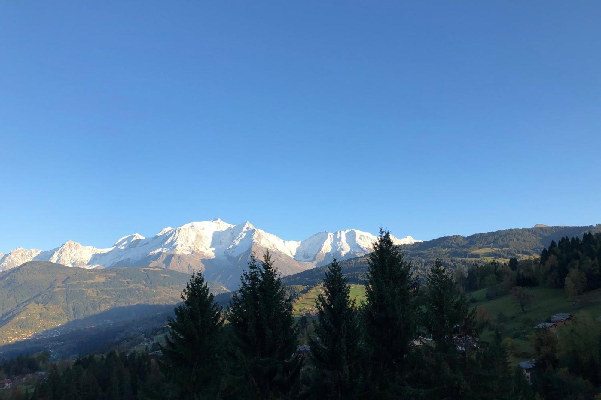 דירות קומבלו Large Apt 80M Superb View Mont-Blanc 6P מראה חיצוני תמונה