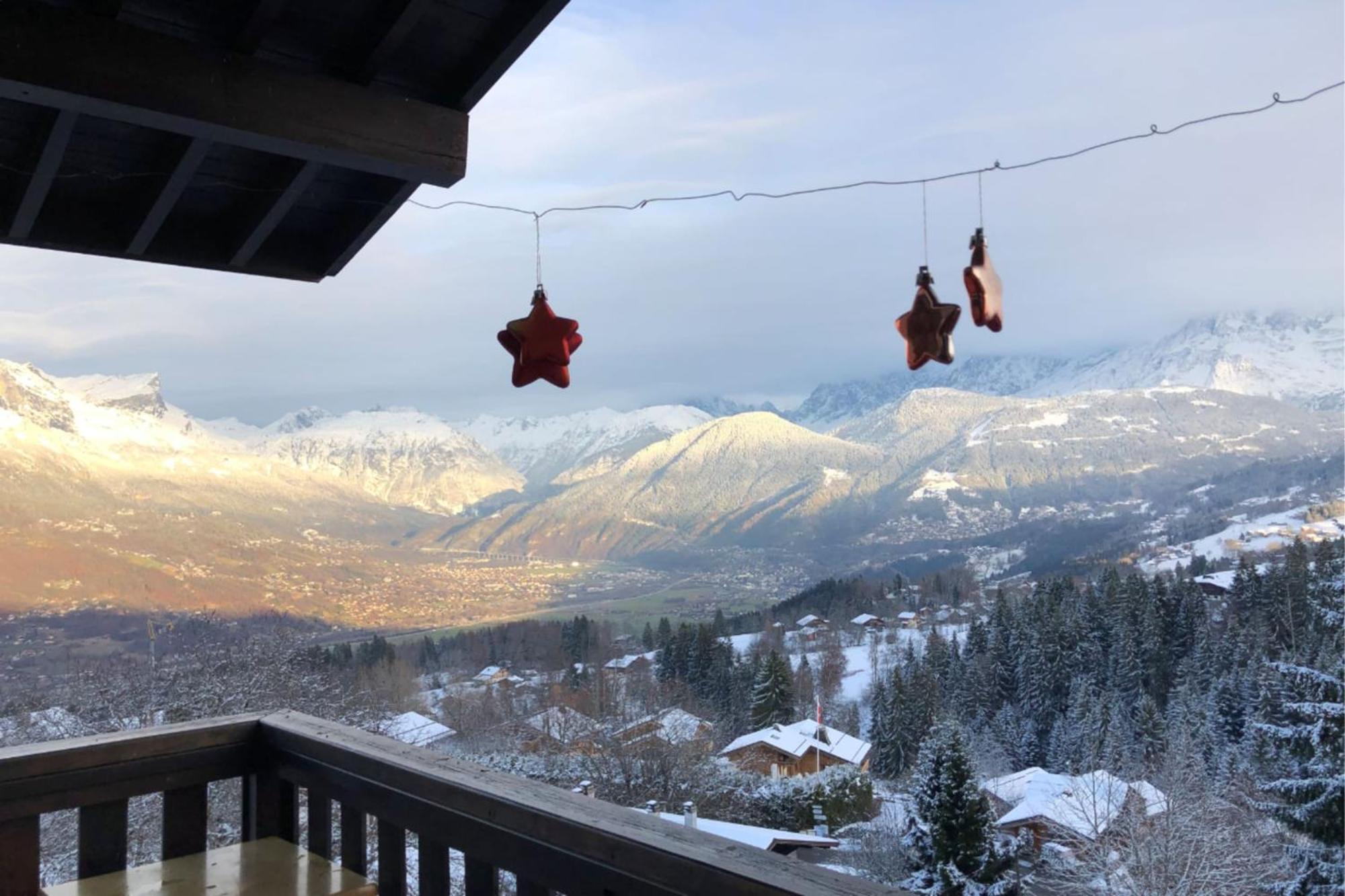 דירות קומבלו Large Apt 80M Superb View Mont-Blanc 6P מראה חיצוני תמונה